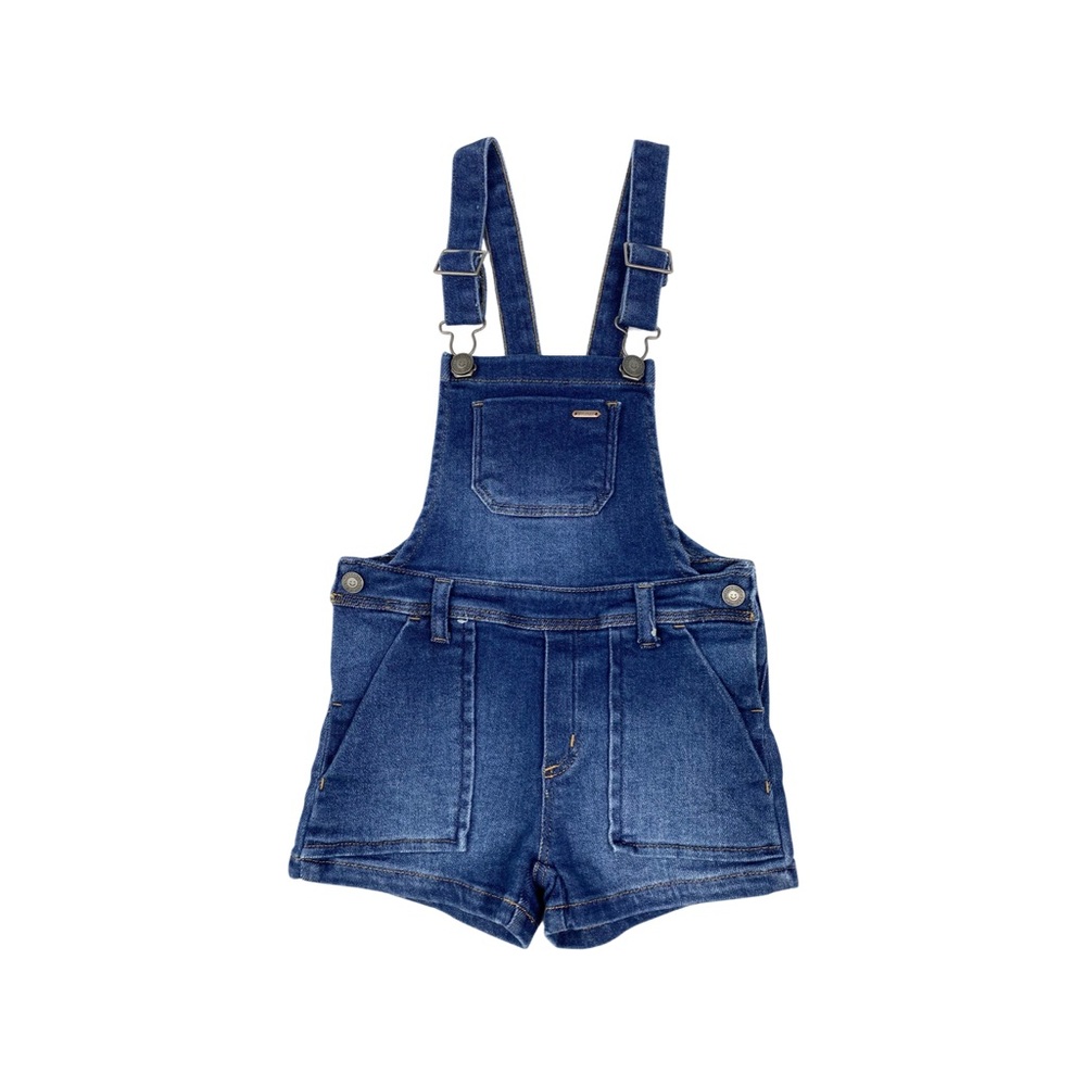Kids Blue Denim Overalls